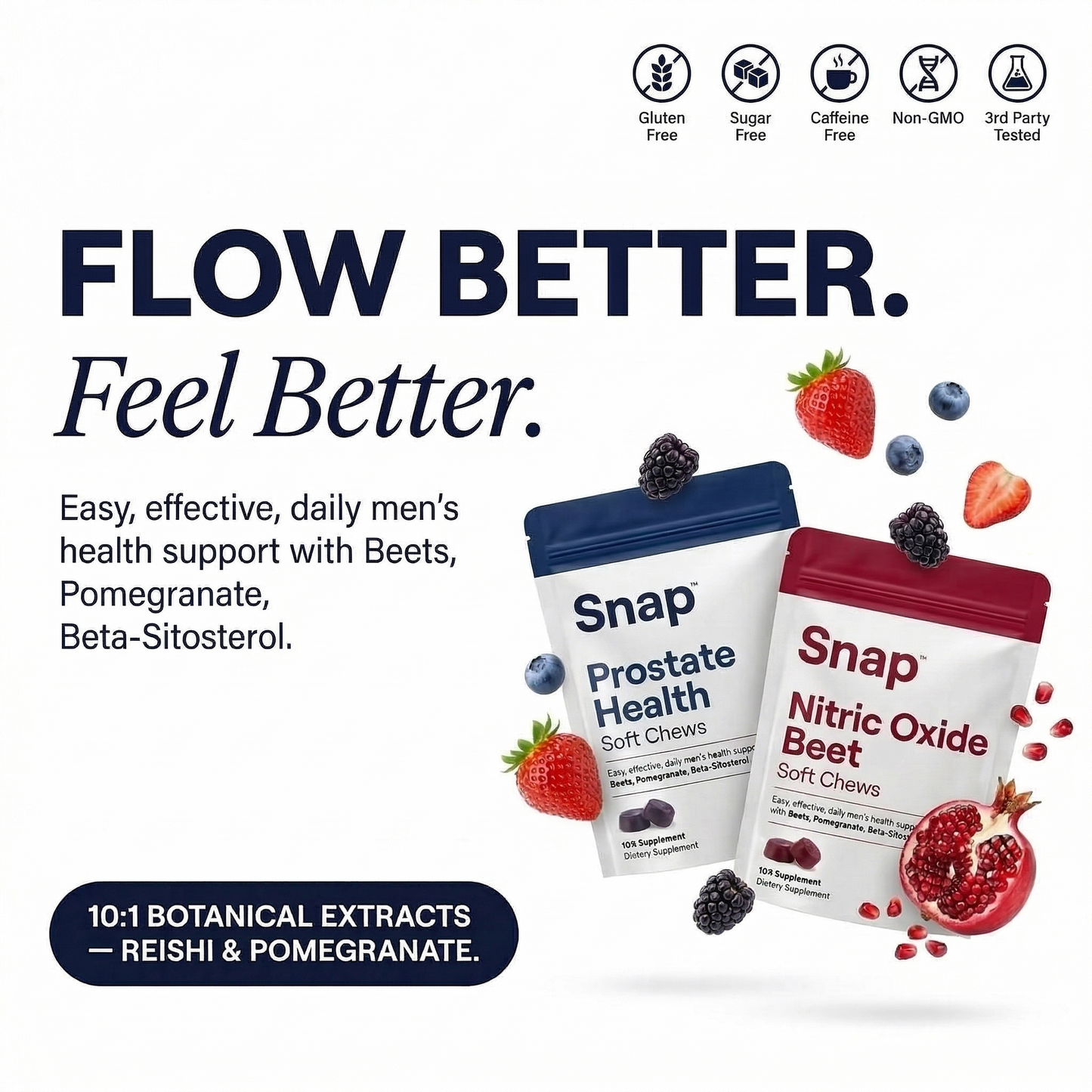 Novyre - Snap Nitric Oxide & Prostate Bundle