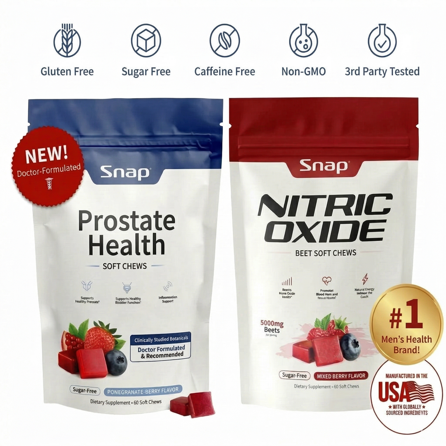 Novyre - Snap Nitric Oxide & Prostate Bundle