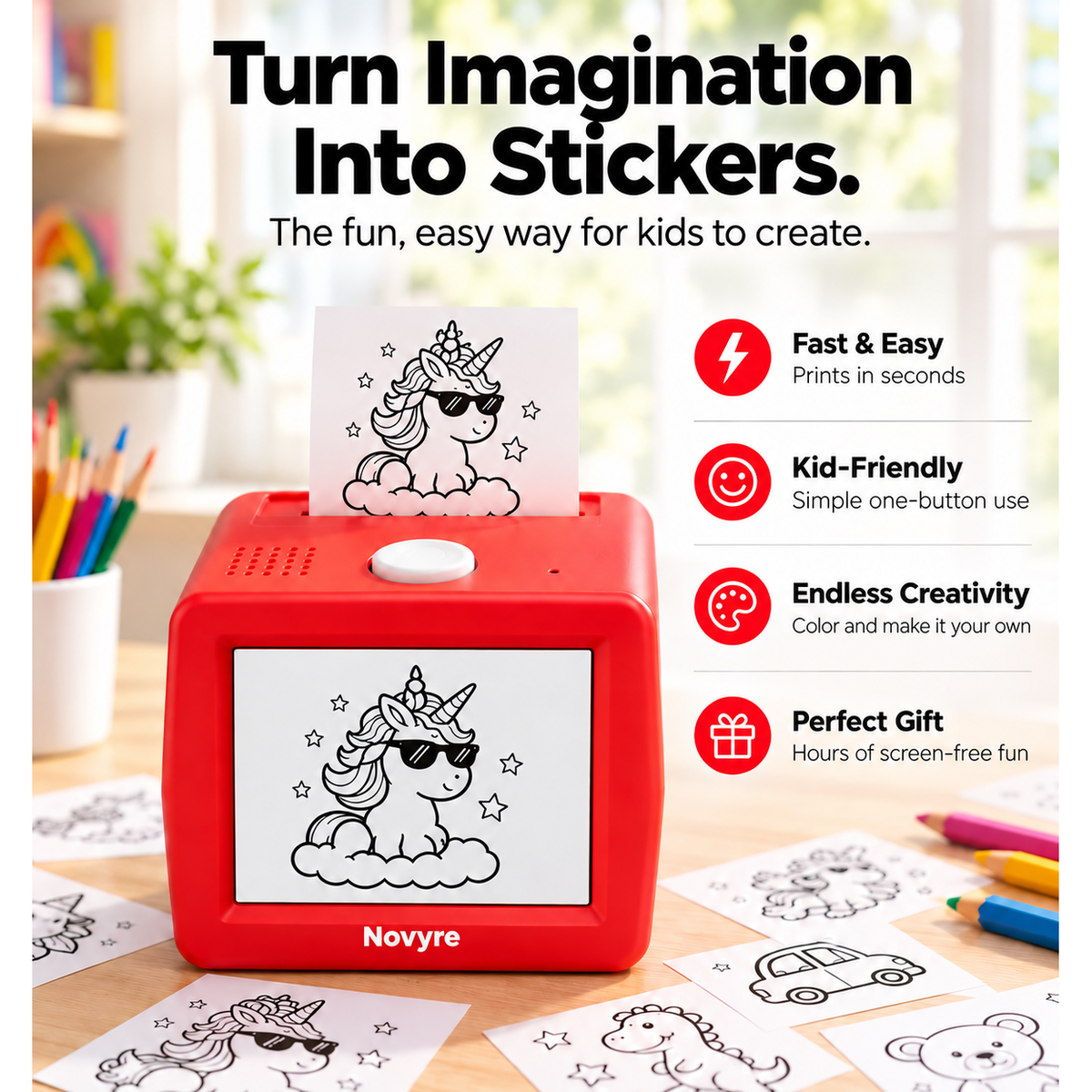 Novyre™ Creative Printer for Kids