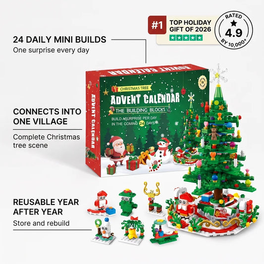 Novyre™ Christmas Brick Advent Calendar